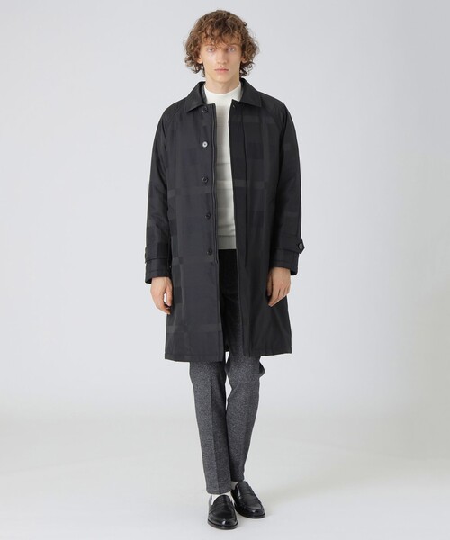BLACKLABEL ステンカラーコート BLACK LABEL CRESTBRIDGE ステンカラーコート コート シャドー