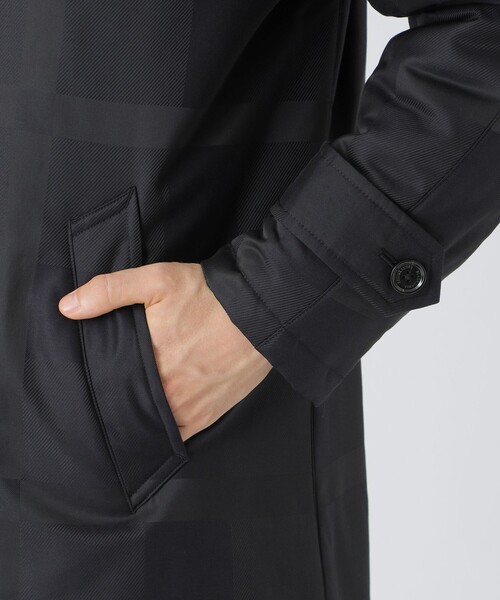 BLACK LABEL CRESTBRIDGE /ステンカラーコート sizeL BLACK LABEL CRESTBRIDGE ステンカラーコート コート シャドー
