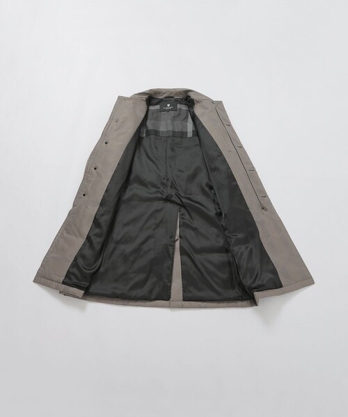 BLACK LABEL CRESTBRIDGE ステンカラーコート M グレー BLACK LABEL CRESTBRIDGE ステンカラーコート コート シャドー