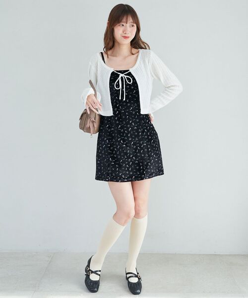 MAJESTIC LEGON（マジェスティックレゴン） ワンピース カーデセット 