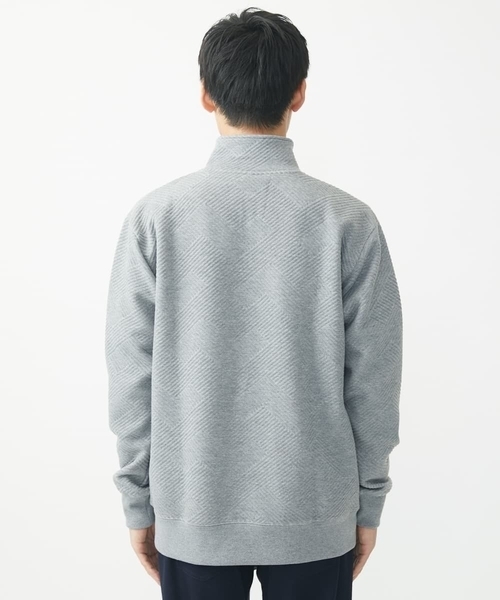 MK MICHEL KLEIN HOMME tシャツ ハーフジッププルオーバー/イントレ