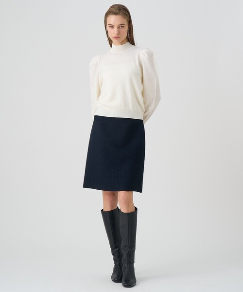 ANAYI スカート ラメスラブツイードミニ : ZOZOTOWN Yahoo!店