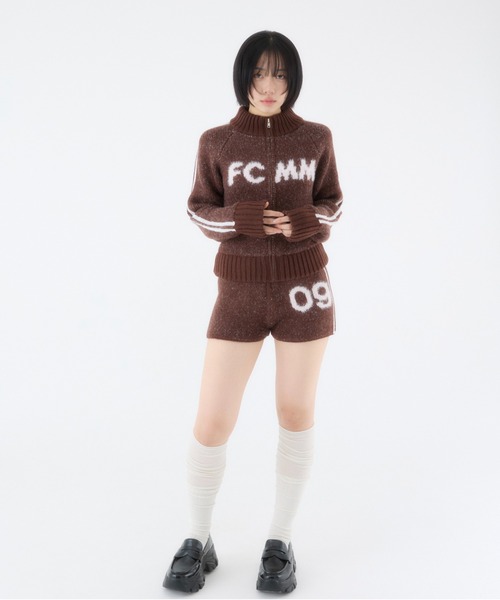FCMM ニット セーター 「新色追加」KNIT ZIP-UP/ニットジップアップ