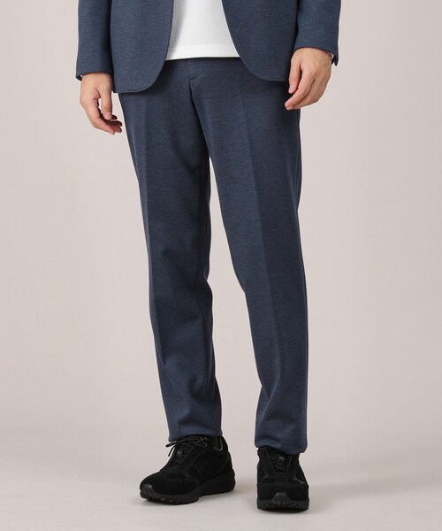 TAKEO KIKUCHI（タケオキクチ） スラックス メランジ ハニカム