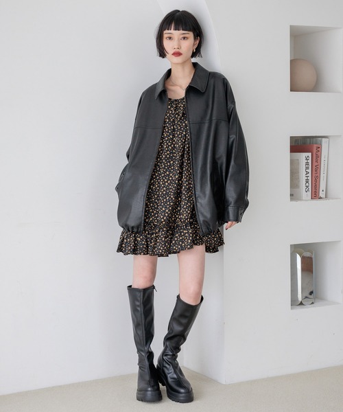 LOWRYSFARM レザードロストZIPブルゾン LOWRYS FARM｜レザードロストZIPブルゾン | Rakuten Fashion