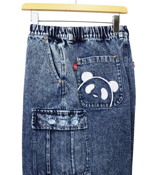 PANDIESTA（パンディエスタ） ジーンズ 熊猫謹製 ケミカルデニムワイド