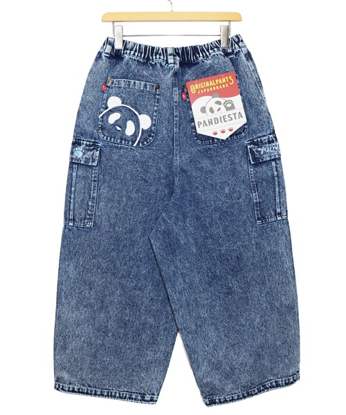 PANDIESTA（パンディエスタ） ジーンズ 熊猫謹製 ケミカルデニムワイド