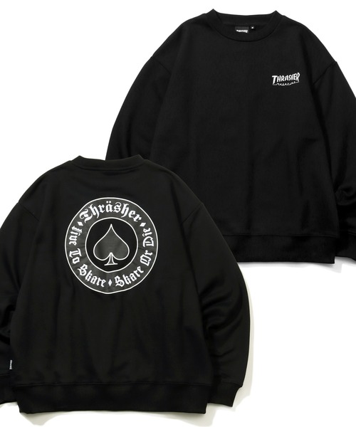 THRASHER トレーナー スウェット 「THRASHER/スラッシャー」裏毛