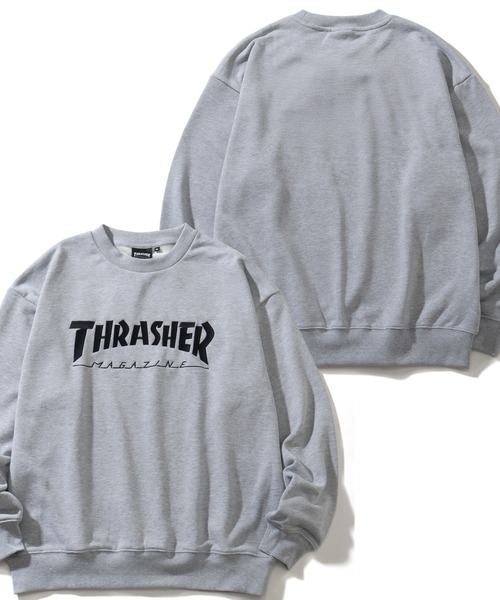 THRASHER スウェット 90s ビッグサイズ THRASHER トレーナー スウェット 「THRASHER/スラッシャー」裏毛