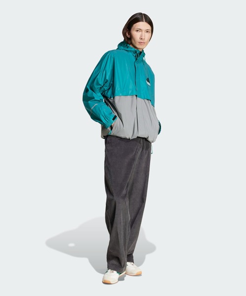アディダス adidas プライムグリーン レディース ウィンドブレーカー L adidas（アディダス） ランニングウェア ウィンドブレーカー