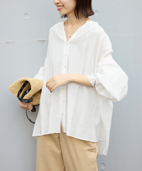 SLOBE IENA PEボイルボリュームブラウス SLOBE IENA｜PEボイルボリュームブラウス | Rakuten Fashion