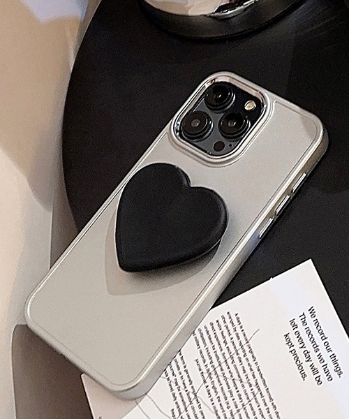c.u.l スマホケース ハートグリップ付き iPhoneカバー