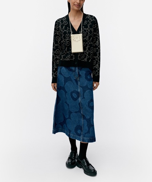 marimekko カーディガン Eilinen Piirto Unikko / cardigan
