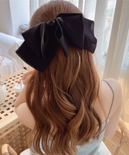 Lace Ladies（レースレディース） ヘアクリップ サテン調 ビッグ