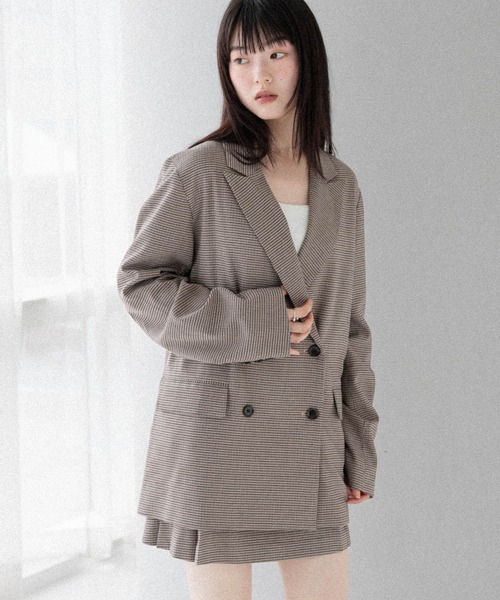 Heather ジャケット テーラードジャケット オーバーミドル