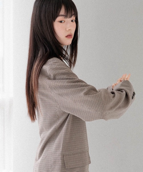 Heather ジャケット テーラードジャケット オーバーミドル