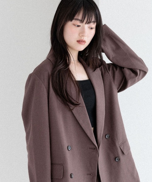 Heather ジャケット テーラードジャケット オーバーミドル