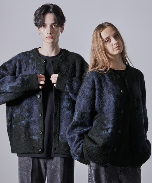 美品 CALEE Lサイズ モヘアカーディガン オーバーサイズ 高品質 ネイビー 美品 CALEE Lサイズ モヘアカーディガン オーバーサイズ 高品質 ネイビー