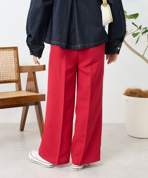 FREAK'S STORE（フリークスストア） パンツ 二重織 センタープレス