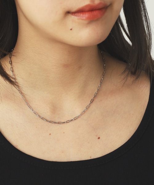 ネックレス K14ホワイトゴールドダイヤモンドネックレス(RPN979-002