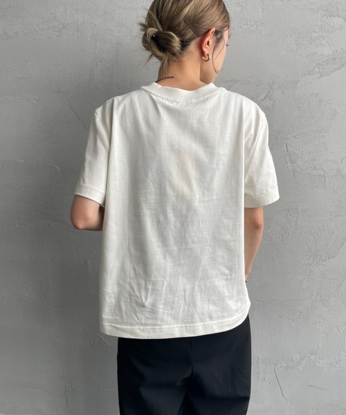 tシャツ 「 /カルバンクライン」 アーカイブ ワンポイントロゴ刺繍Tシャツ レディース メンズ Calvin Klein/カルバンクライン] アーカイブ ワンポイントロゴ