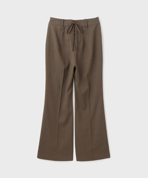 GRACE CONTINENTAL（グレースコンチネンタル） パンツ リネンサテン