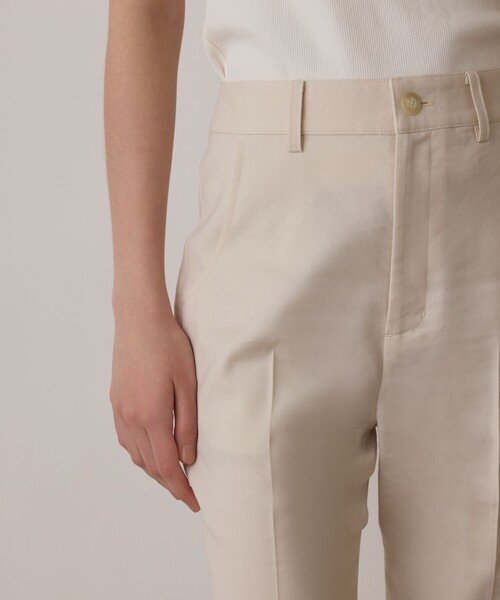 GRACE CONTINENTAL（グレースコンチネンタル） パンツ リネンサテン