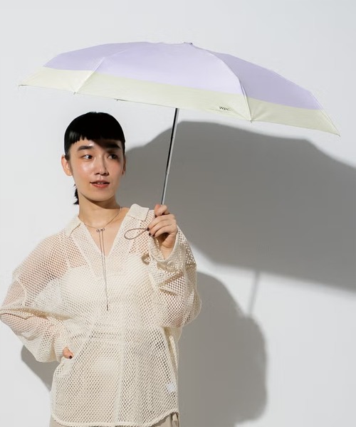 Wpc. 完全遮光 日傘 折りたたみ傘 折り畳み 晴雨兼用 Wpc./ダブリュ