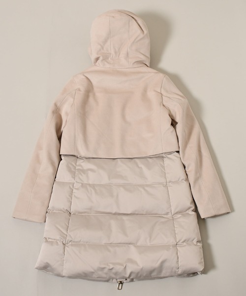 DUNO（デュノ） ダウンコート 42 オリーブ レディース : ZOZOTOWN