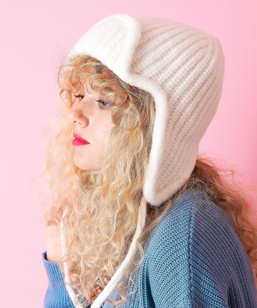 「ankoROCK」 ニットキャップ ONESIZE パープル メンズ_画像2