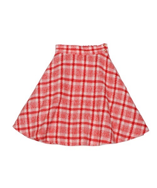 「MILK」 フレアスカート FREE レッド レディース_画像2