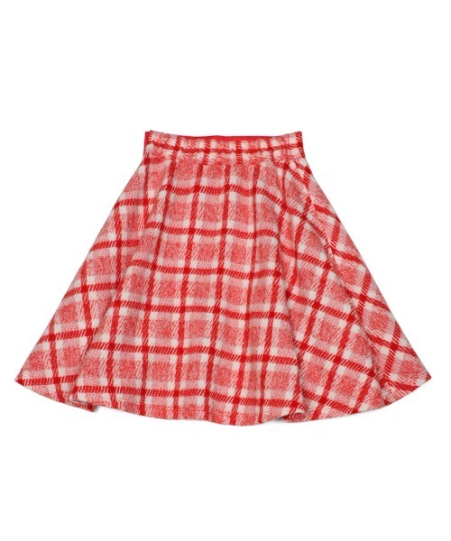 「MILK」 フレアスカート FREE レッド レディース_画像3