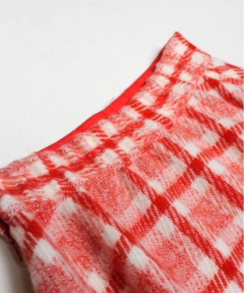 「MILK」 フレアスカート FREE レッド レディース_画像7