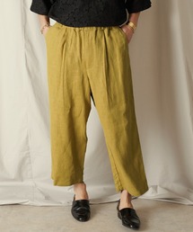 Aphlotus ワイドパンツ パンツ 1タック イージーテーパード アンクル