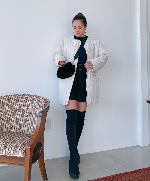 「Vicente」 コート FREE オフホワイト レディース_画像5