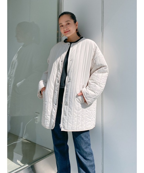 「Vicente」 コート FREE オフホワイト レディース_画像6