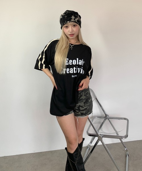 【廃盤 デッドストック】Ruler 極厚刺繍 ラグランスリーブ Tシャツ 2XL 寸法図【NO.2100】＜メンズ＞ラグランスリーブのオーバーシャツ [M便 0