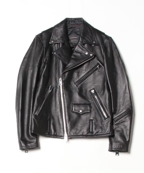 JACKROSE（ジャックローズ） レザージャケット S ブラック メンズ