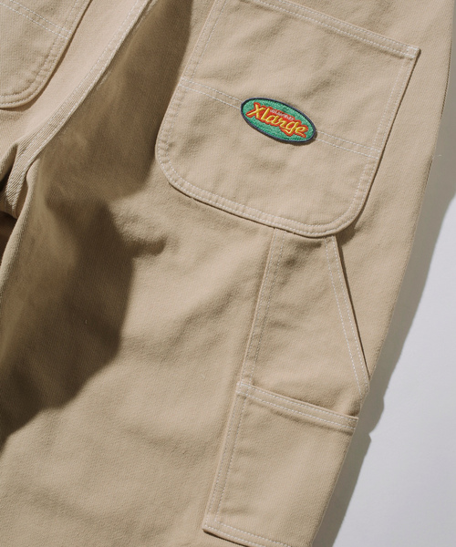 XLARGE 「XLARGE」 ペインターパンツ 30inch ブラック メンズ