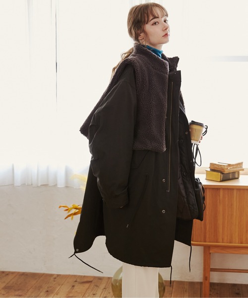 80%off! ennerre モッズコート　新品未使用 オールウェザーモッズコート《All Weather-Tex》 (7442721-06