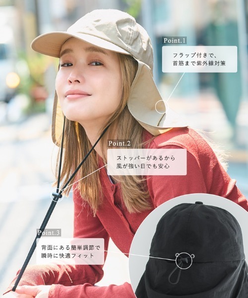 coca キャップ 帽子 日除けキャップ レディース : ZOZOTOWN