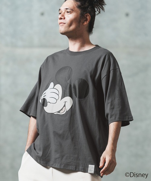 GLIMCLAP tシャツ mt9696- Printed T-shirtr-Mickey Mouse- 「ミッキー