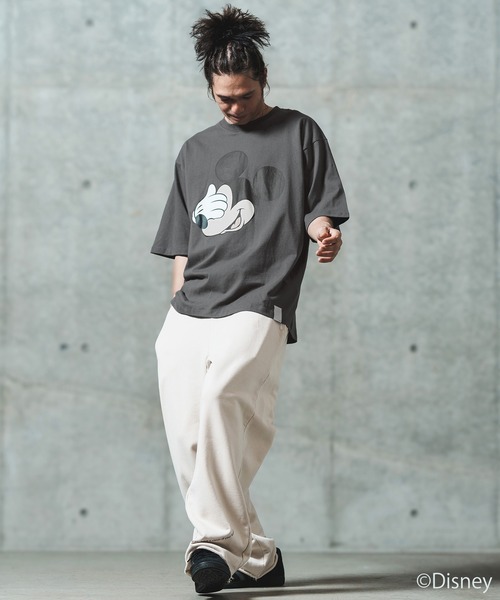 GLIMCLAP tシャツ mt9696- Printed T-shirtr-Mickey Mouse- 「ミッキー
