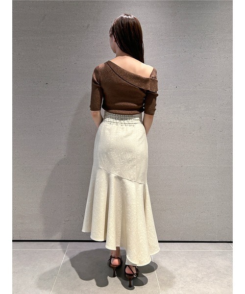 新作新品タグ付き　スナイデル♡Sustainableアシメリブニットプルオーバー SNIDEL｜Sustainableアシメリブニットプルオーバー | Rakuten