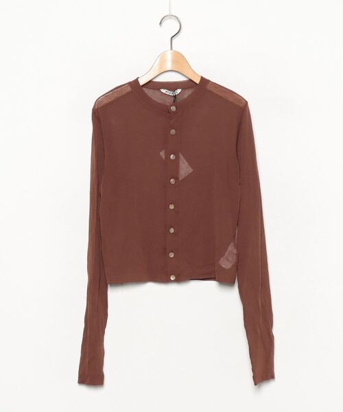 AURALEE カーディガン　オーラリー サイズ1 AURALEE - AURALEE オーラリー 22AW BRUSHED SUPER KID MOHAIR