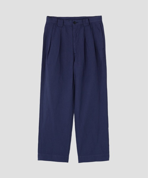 MHL. パンツ LIGHTWEIGHT COTTON LINEN TWILL TROUSERS メンズ