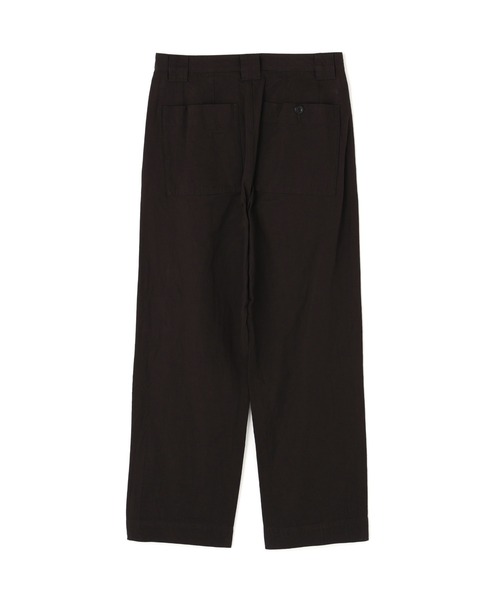 MHL コットンワークパンツ 　メンズ MHL. パンツ LIGHTWEIGHT COTTON LINEN TWILL TROUSERS メンズ