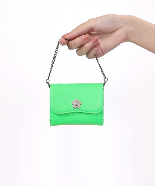 最終値下げ 新品MERCURYDUO MARY QUANT ミニウォレットセット セール】【MARY QUANT】デイジーチャーム付きミニウォレット