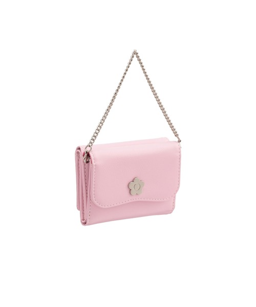 すぐ届く MARY QUANT* ブライトカラー ミニウォレット 送料込み マリークワント MARY QUANT ブライトカラー ミニウォレット