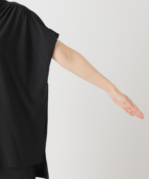 tシャツ 「2枚セット」カットジョーゼットセットアップ レディース SLOBE IENA tシャツ 「2枚セット」カットジョーゼット